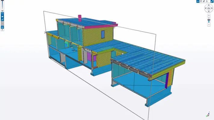 Image from Villa Basta gallery. Timber Structure building.